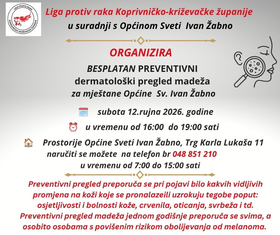 NOVI CIKLUS PREVENTIVNIH PREGLEDA